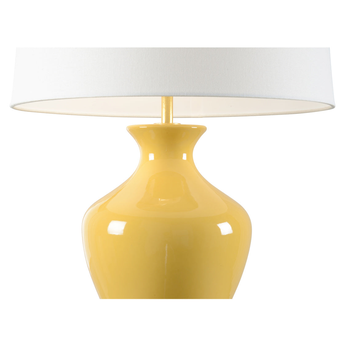 Parkway Lamp - Handcrafted Chinoiserie Style in Tofu Glaze or Spicy Mustard Finish