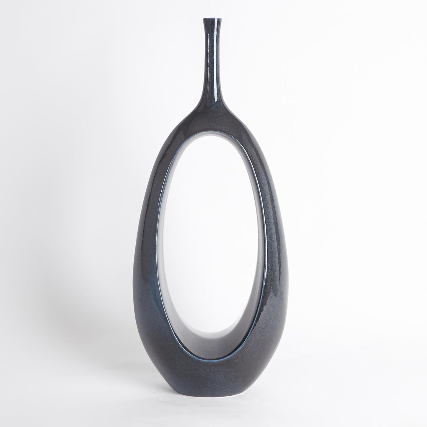 OPEN OVAL RING VASE-CELESTIAL