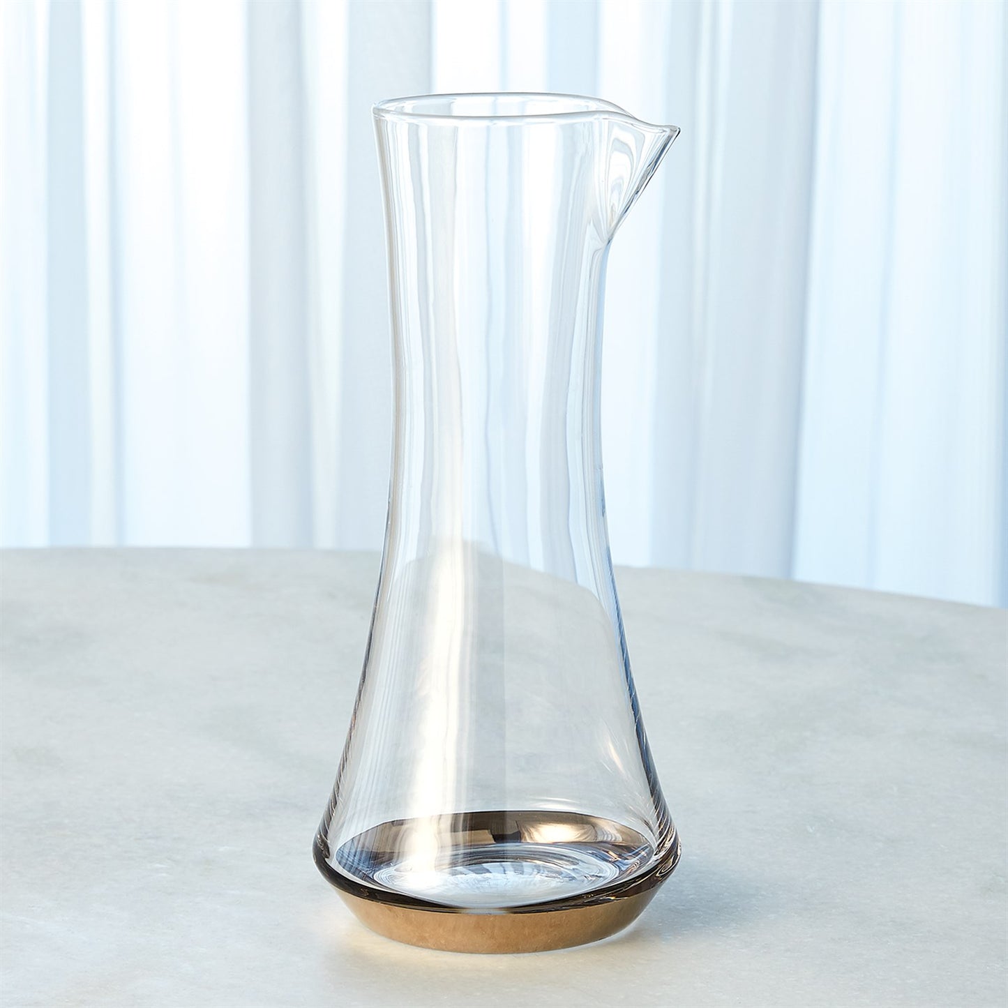 BELL-BOTTOM PITCHER-PLATINUM