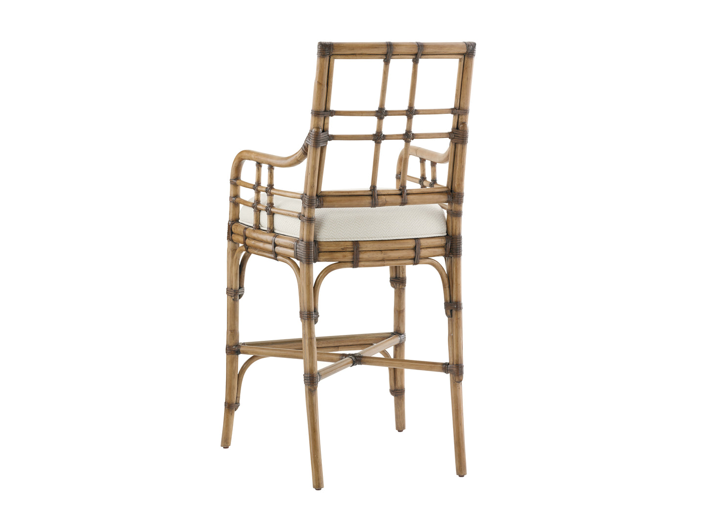 Tommy Bahama Home Lands End Bar Stool, Twin Palms Collection