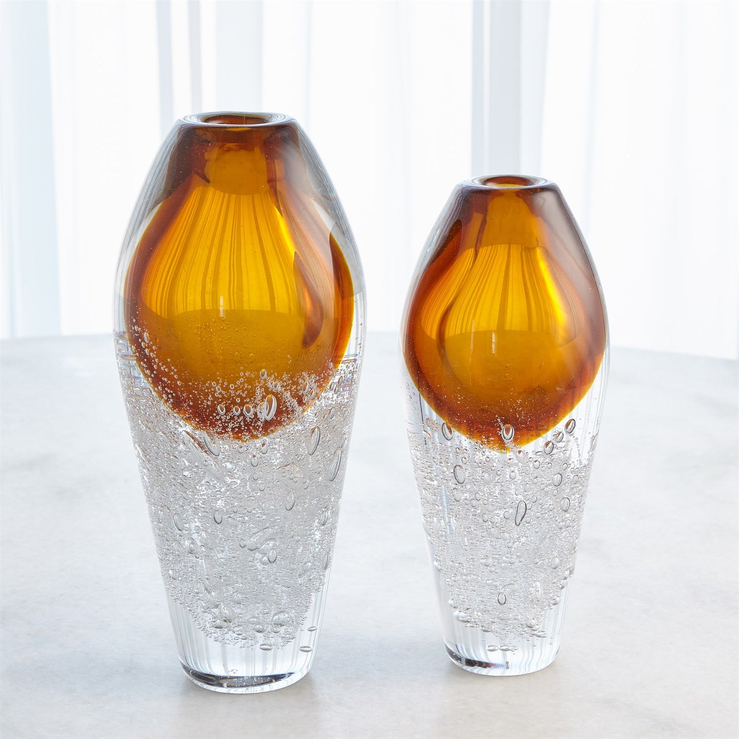 VENUS VASES-AMBER