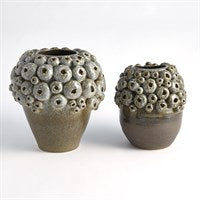 ROUND SEA CORAL VASE-REACTIVE SAGE