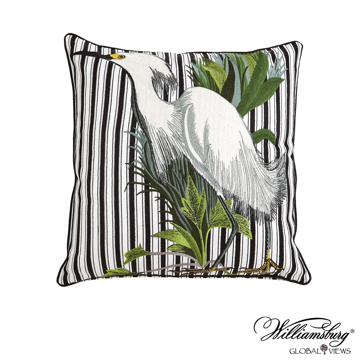 SNOWY EGRET PILLOWS