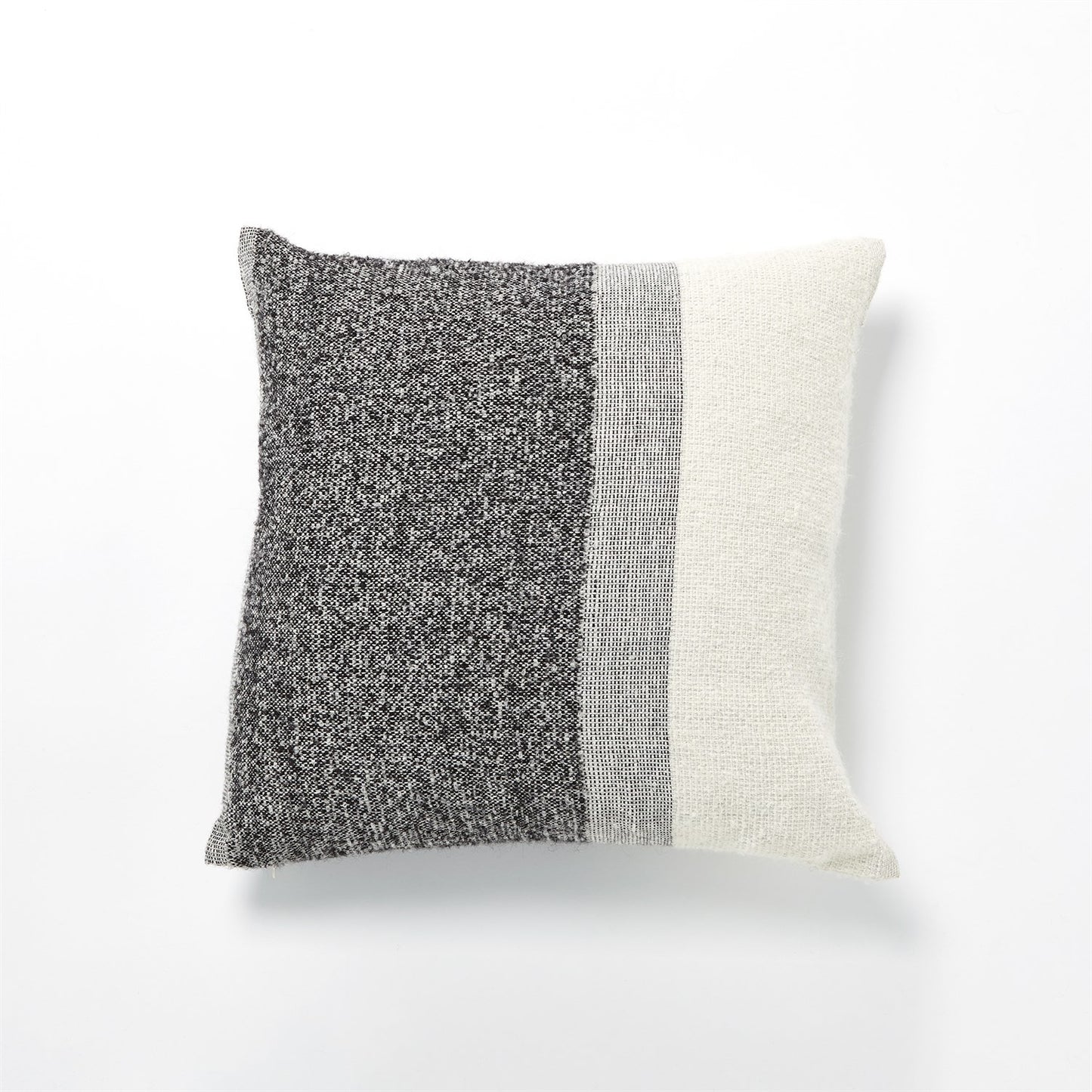 GRADATION PILLOW-WHITE/GREY