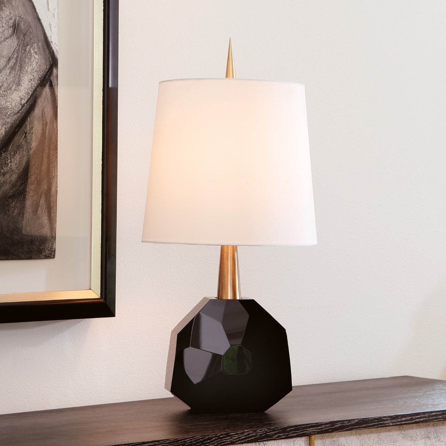 GEM LAMP-POLISHED BRASS