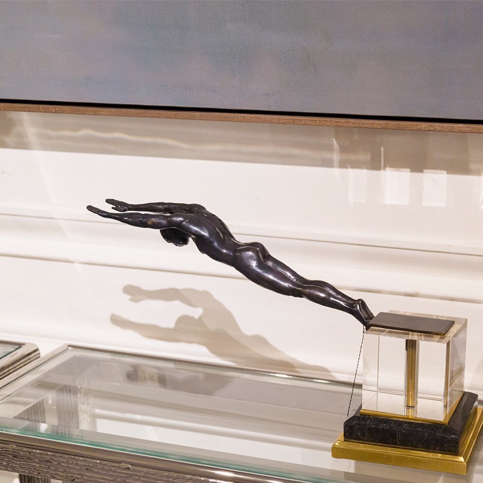 Maitland Smith 8149-10 - Diver Sculpture