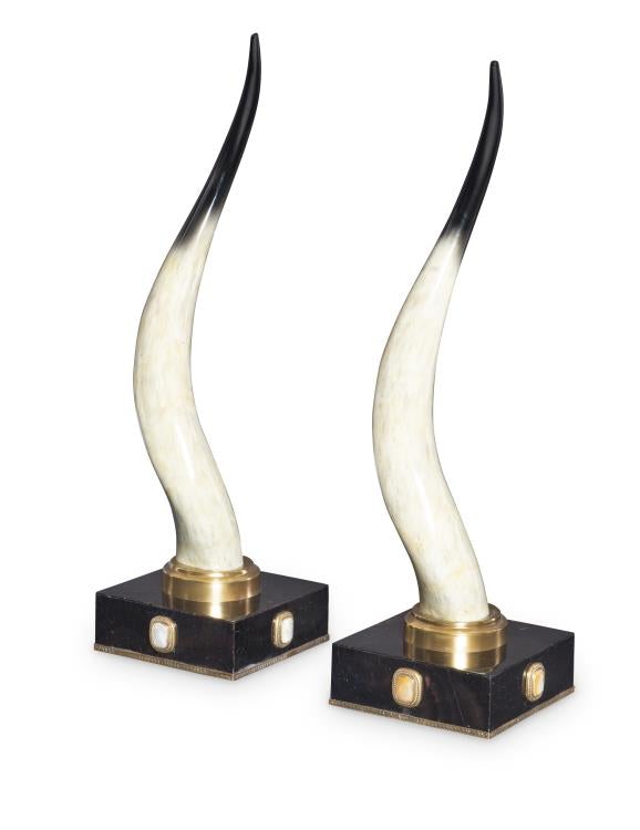 Maitland Smith 8287-10 - REXTON DECORATIVE HORNS (PAIR)
