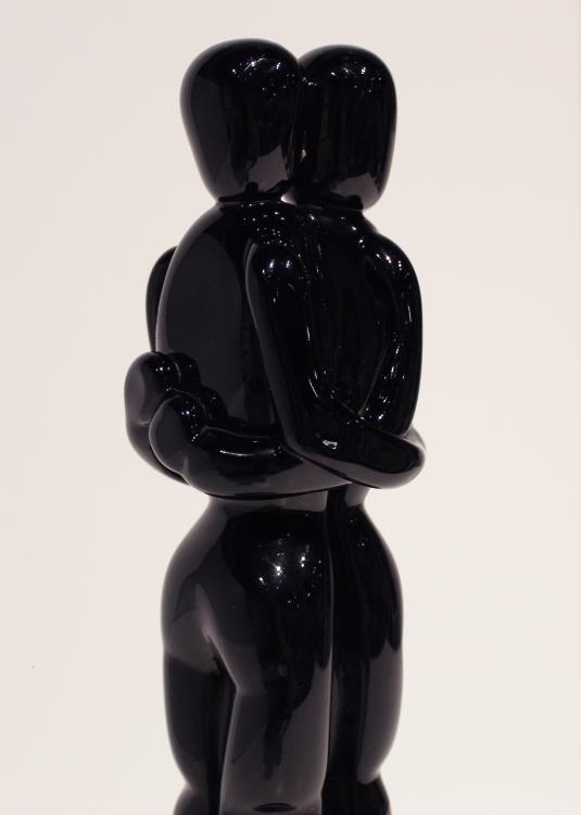 Maitland Smith Crystal Embrace Figurine - Elegant Home Decor