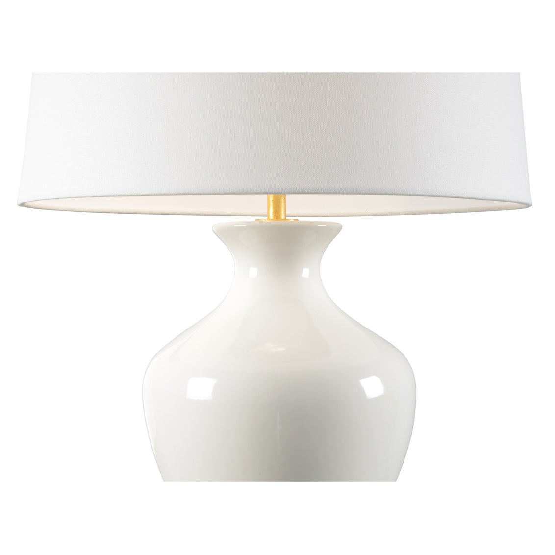 Parkway Lamp - Handcrafted Chinoiserie Style in Tofu Glaze or Spicy Mustard Finish