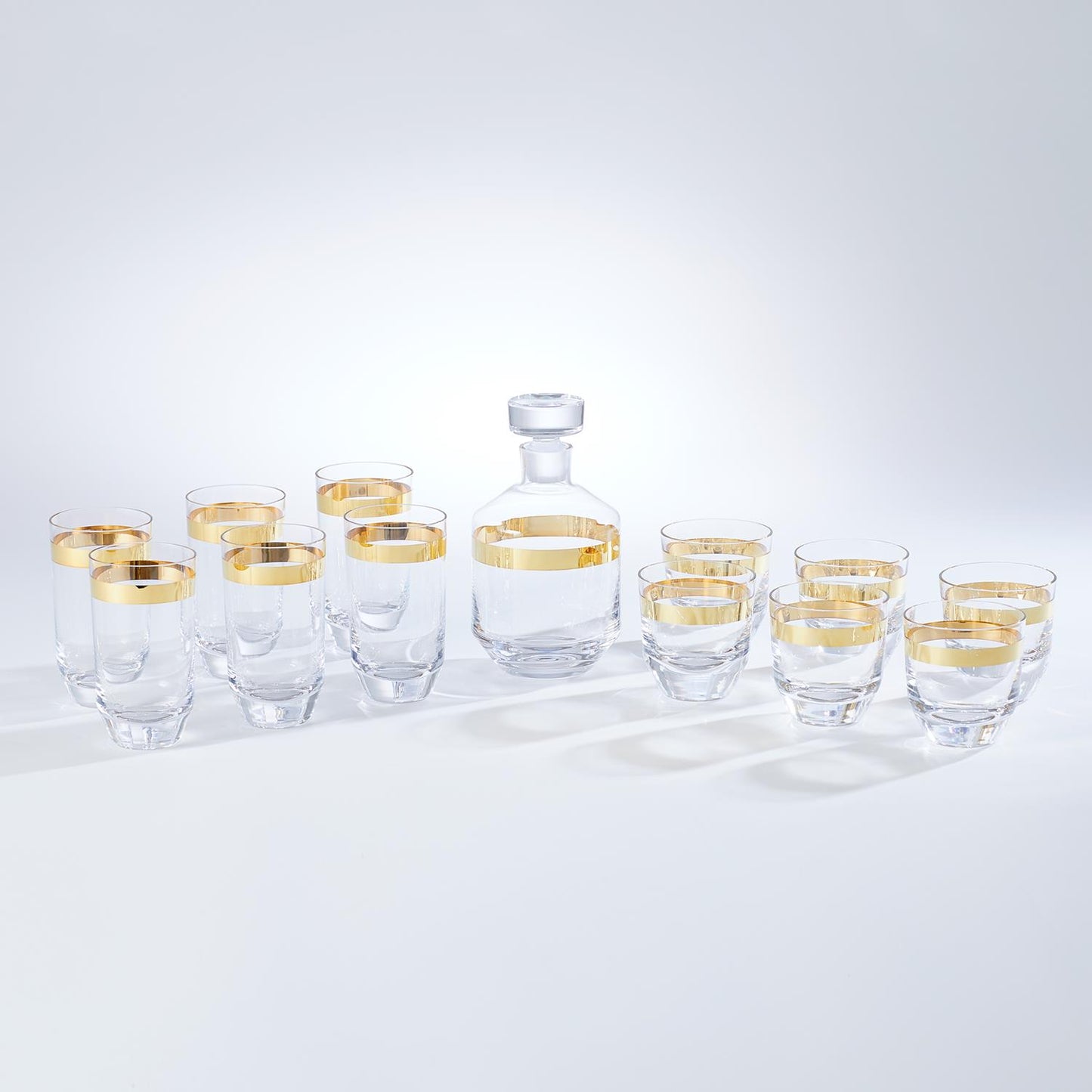 AVENUE DECANTER-GOLD