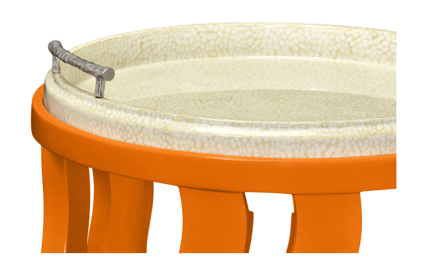 Persimmon Side Table with Reversible Top 495522-PEP