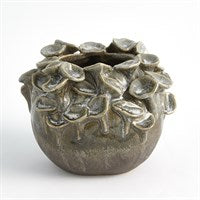 FLAT SEA CORAL VASE-REACTIVE SAGE
