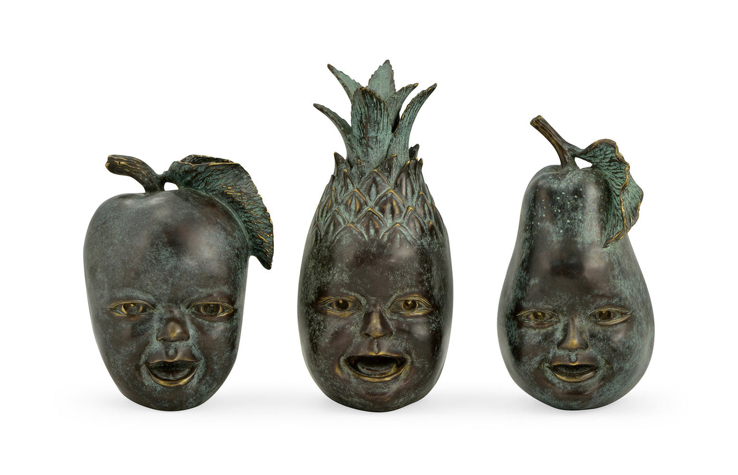 Dark Bronze Fruit & Children's Faces