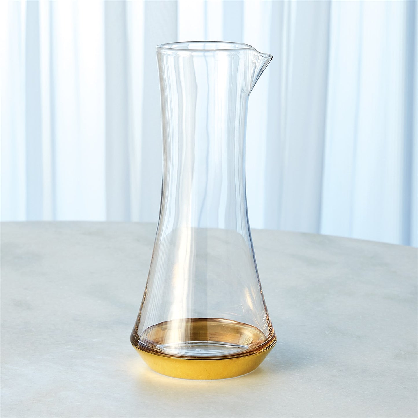 BELL-BOTTOM PITCHER-GOLD