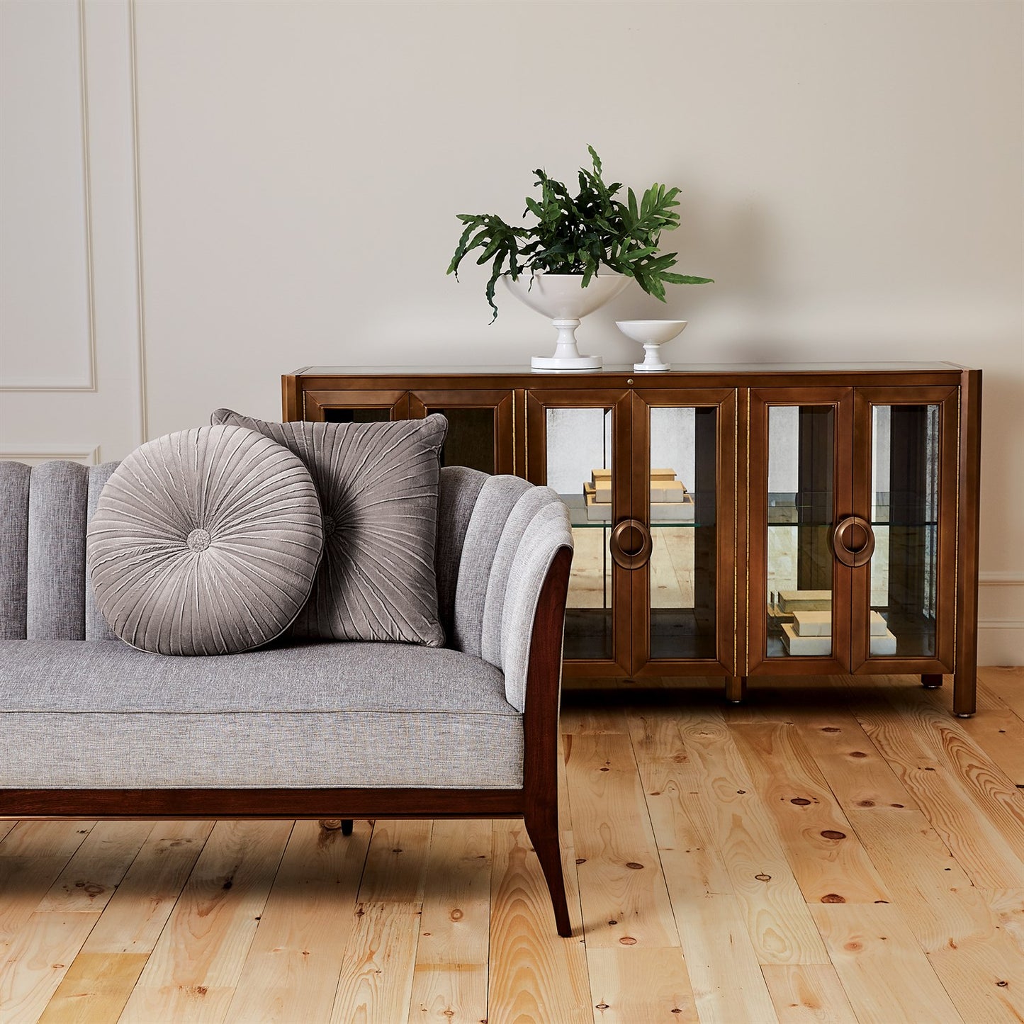 VAN DYKE PILLOWS - GREY