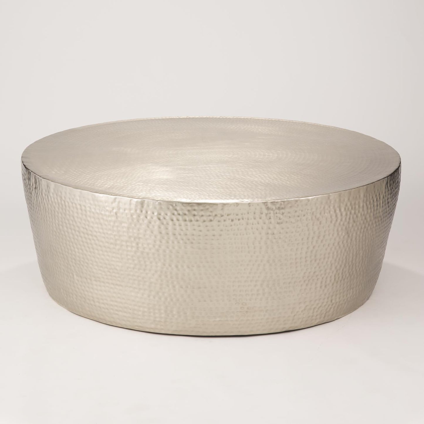 IZMIR HAMMERED COCKTAIL TABLES-ANTIQUE NICKEL