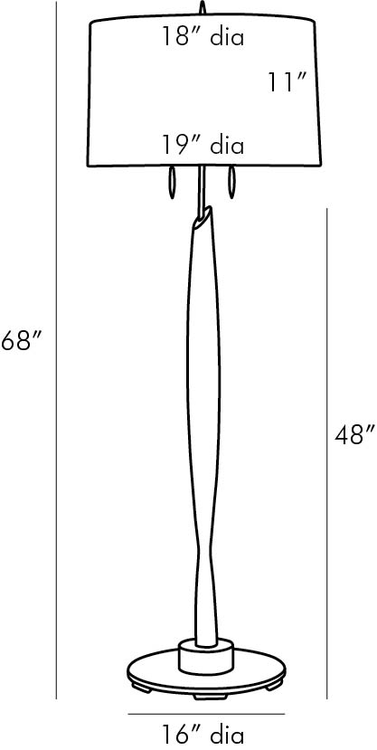 DANSEUSE FLOOR LAMP