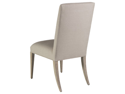 Madox Upholstered Side Chair – Traditional Mahogany Design