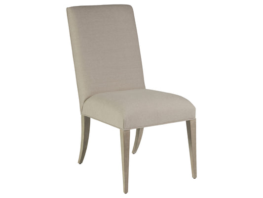 Madox Upholstered Side Chair – Traditional Mahogany Design