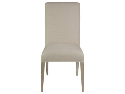 Madox Upholstered Side Chair – Traditional Mahogany Design