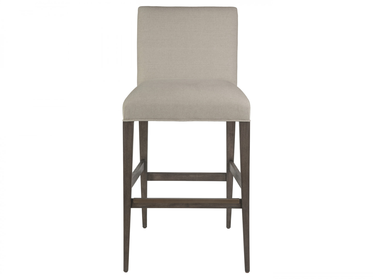 Madox Upholstered Low Back Barstool – Traditional Mahogany Barstool