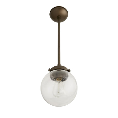 Reeves Small Outdoor Pendant - Contemporary Hanging Light Fixture for Outdoor Spaces