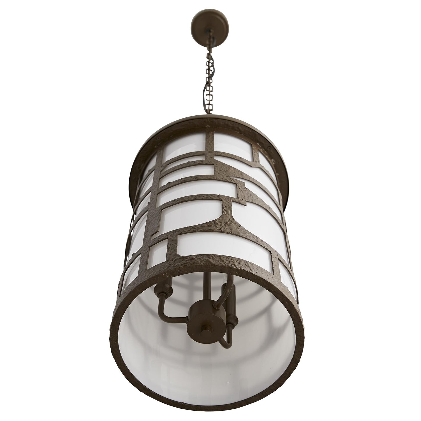 Shani Outdoor Pendant Light - Aged Brass Finish - Stylish Lighting for Gardens and Patios