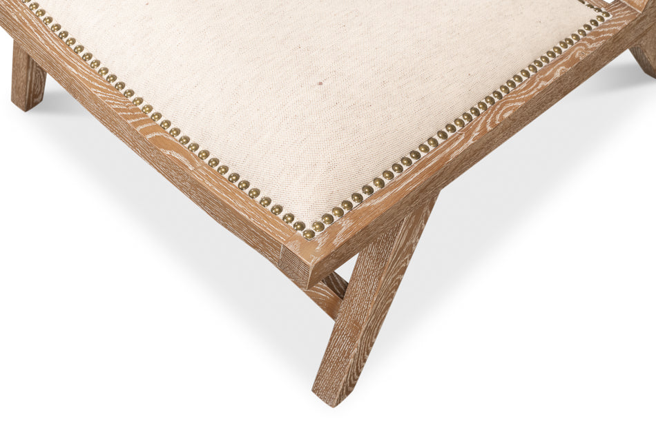 Mia Chair - Beige Traditional Upholstered Chair, Sarreid