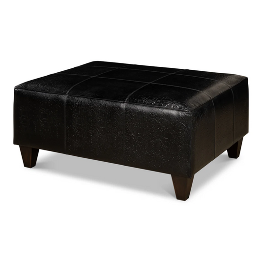 Saber Leather Ottoman [53394]