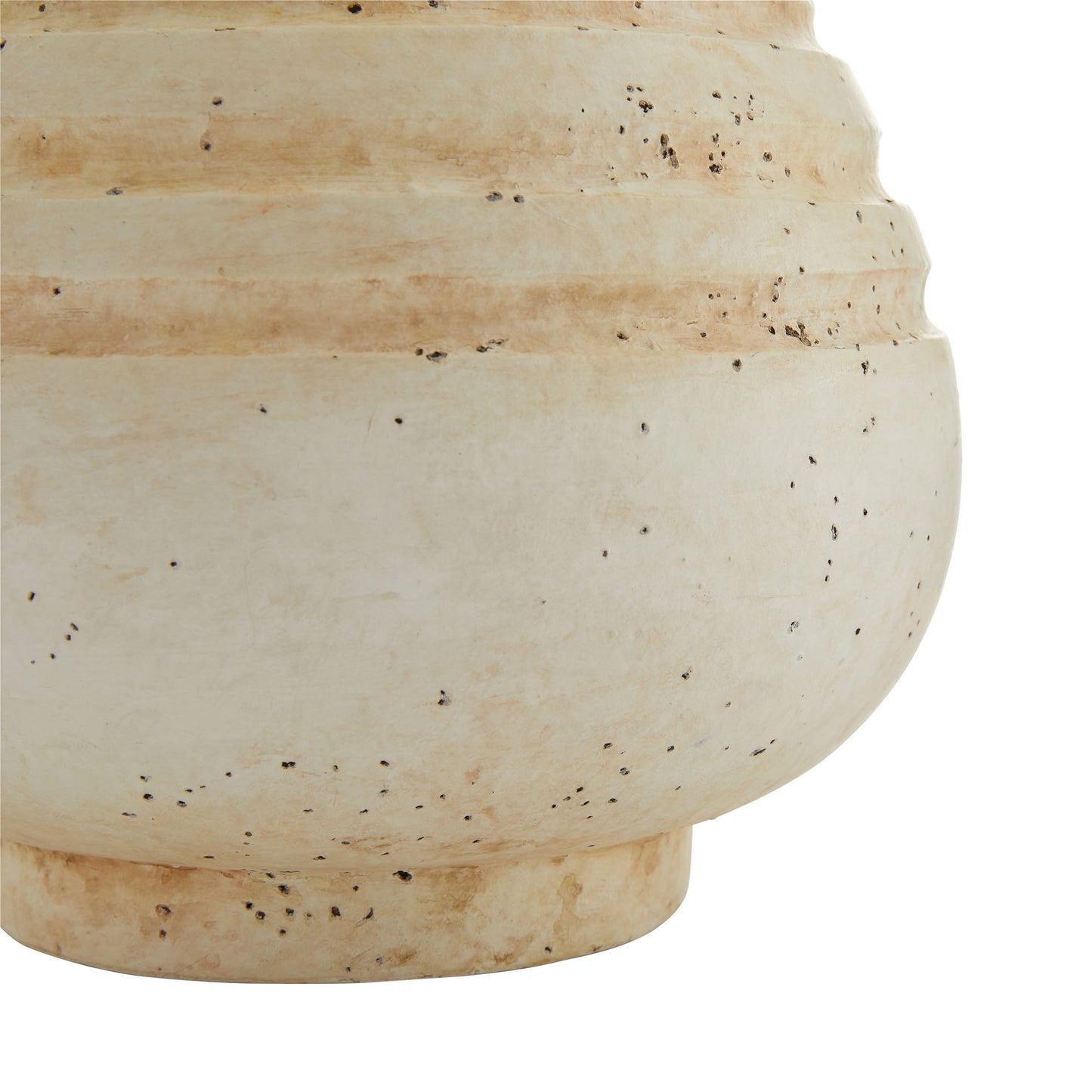 Marisol Vase - Toasted Ivory Terracotta Pot - Rustic Desert Décor - Home or Office Plant Planter