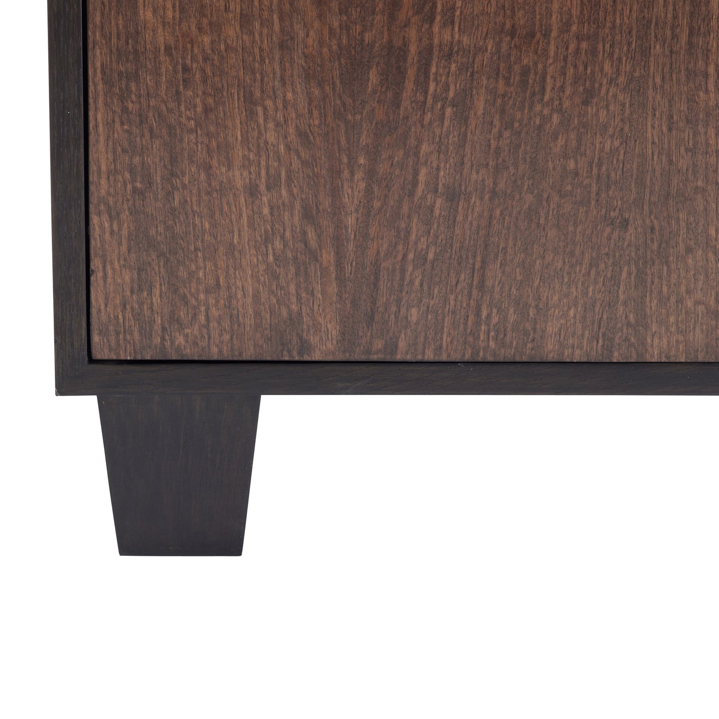 Magnus Cabinet - Oak Veneer with Sable Finish and Brindle Eucalyptus Veneer Doors