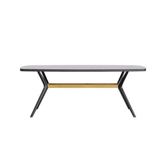 Palto Dining Table - Ebony - Gather Around in Modern Sophistication