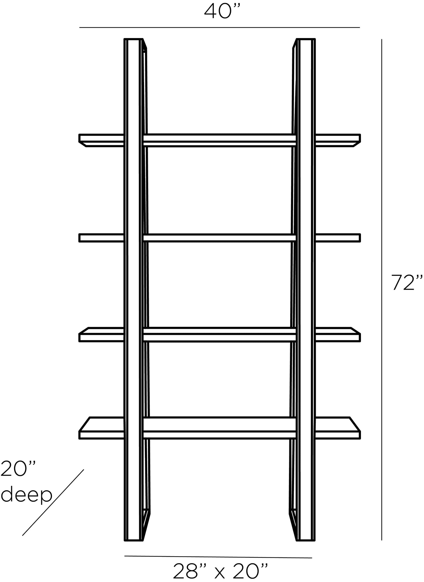 Reedley Etagere - Oyster - Display Your Treasures in Contemporary Elegance