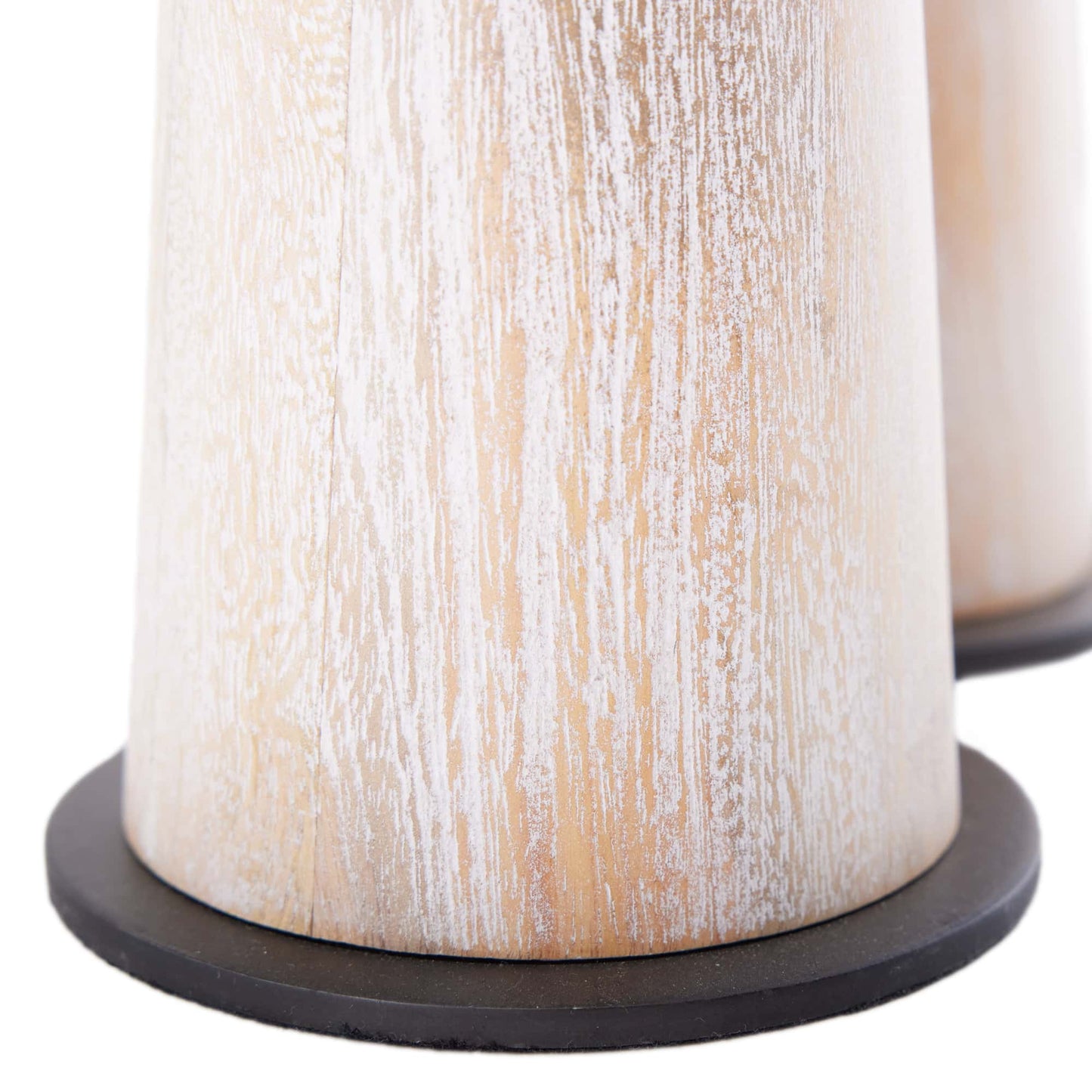 Rotunno Candleholders Set of 2 - Classic Marble and Steel - Indoor Use