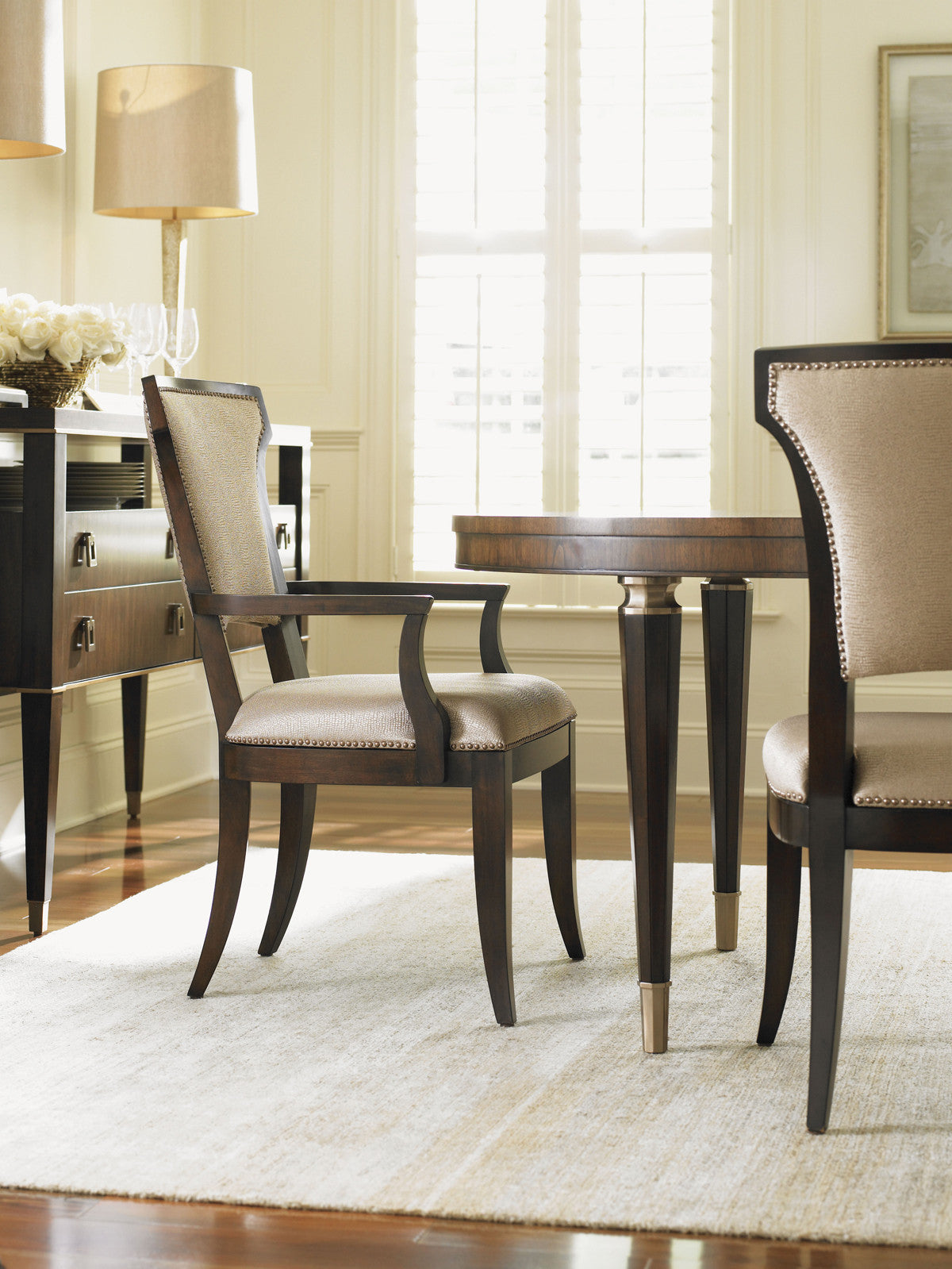 Seneca Upholstered Arm Chair by Tower Place by Lexington