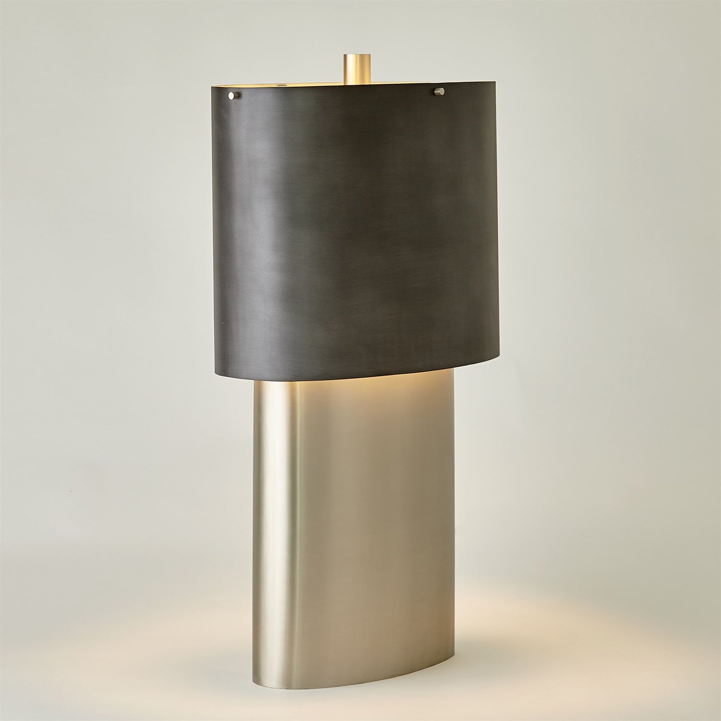 NORDIC TABLE LAMP-ANTIQUE NICKEL