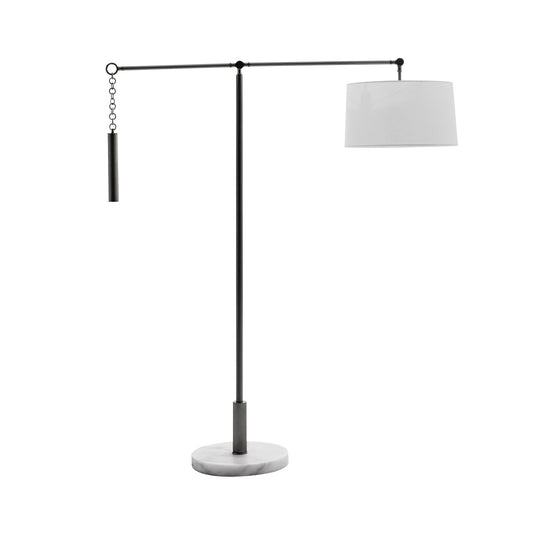 "Newark Floor Lamp - English Bronze | Elegant Lighting Solution"