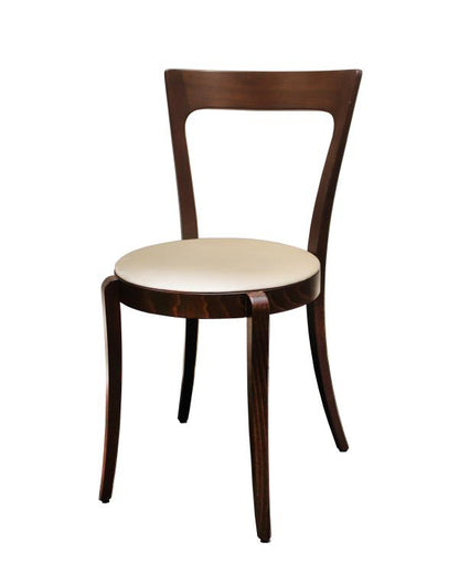 Maitland Smith Stackable Dining Chair - Dark Walnut
