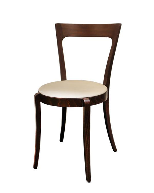 Maitland Smith Stackable Dining Chair - Dark Walnut