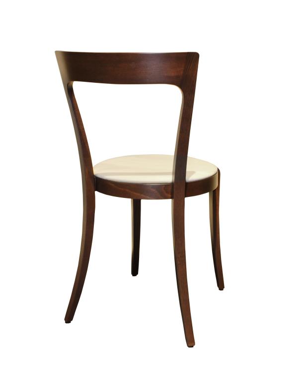 Maitland Smith Stackable Dining Chair - Dark Walnut