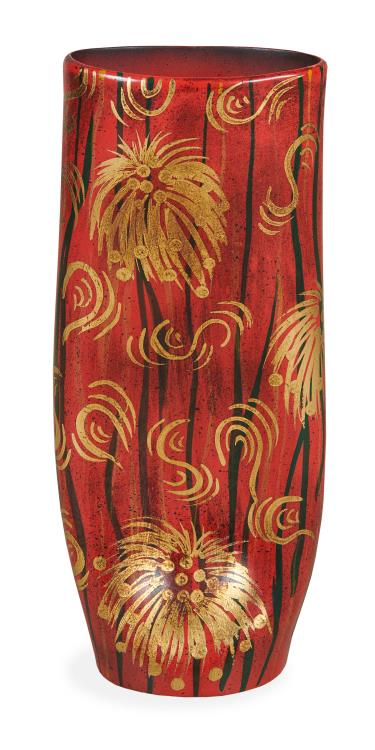 MMaitland-Smith  8388-21 - Floral Gold Leaf Vase
