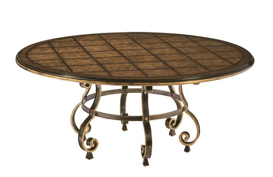 Maitland Smith Aria Round Dining Table
