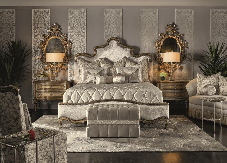 88-0211 - GRAND TRADITIONS KING PANEL BED (GRT11