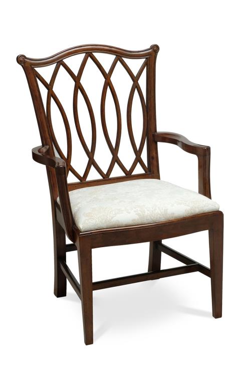 Patron Arm Chair – Antique Mahogany Regency Style