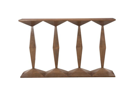Aruba Console Table – Sculptural Beech Wood Design