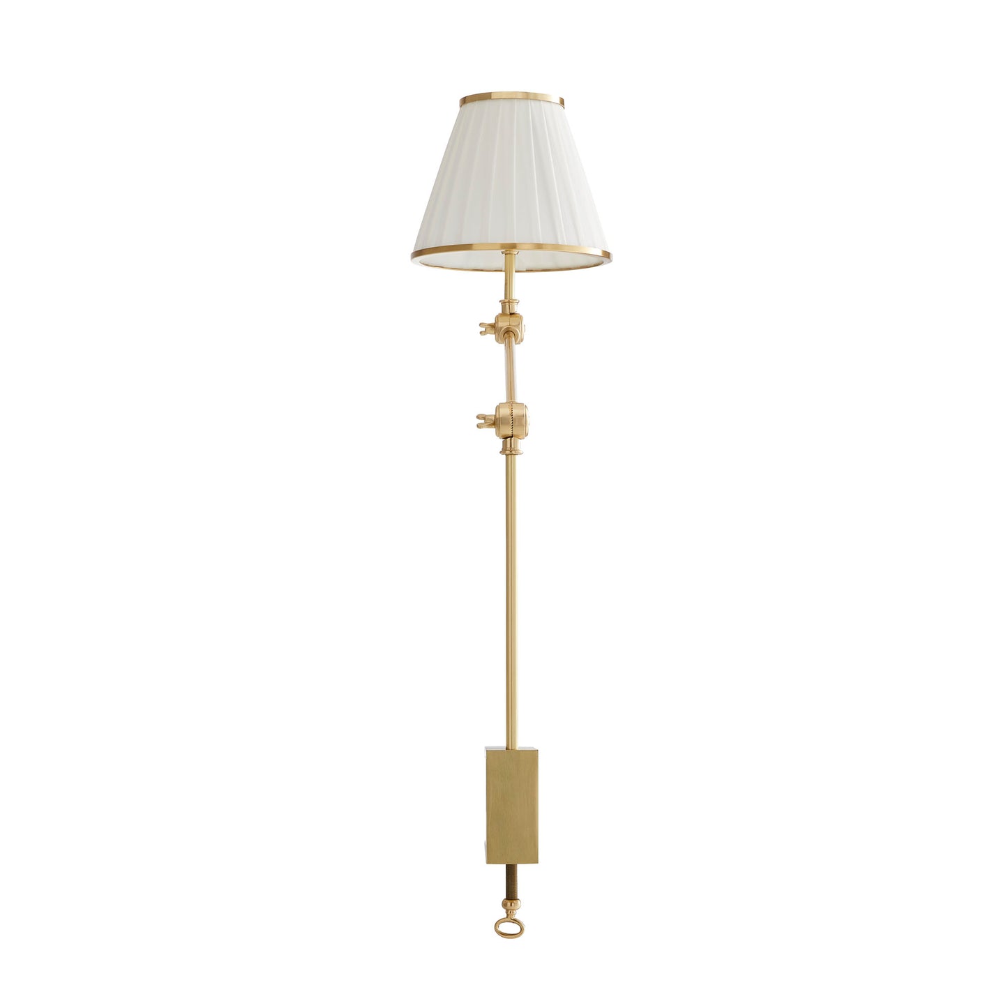 Tilt & Clamp Lamp - Antique Brass Table Task Lamp