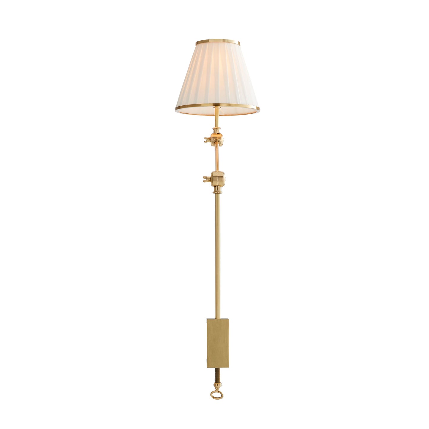 Tilt & Clamp Lamp - Antique Brass Table Task Lamp