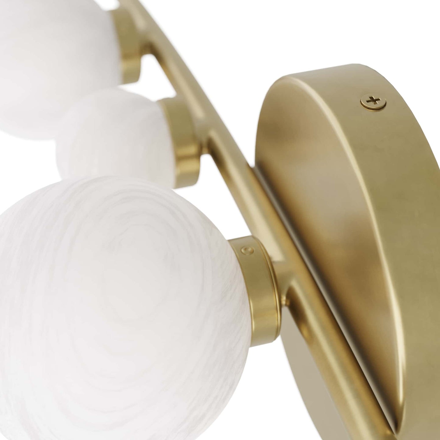 The Maser Sconce: Opal Swirl Wall Sconce - Illuminate Your Space with Style