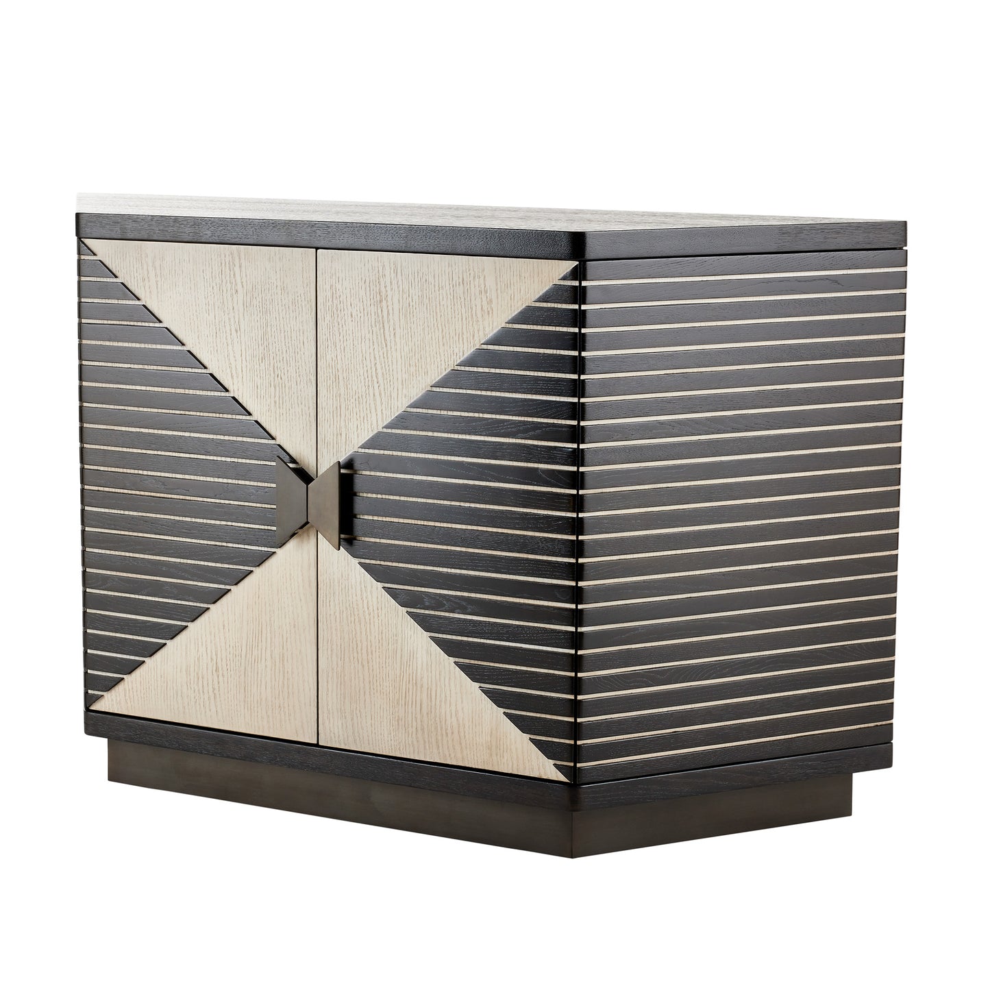 Vector Credenza - Ebony Finish -  Sleek and Modern Storage Solution