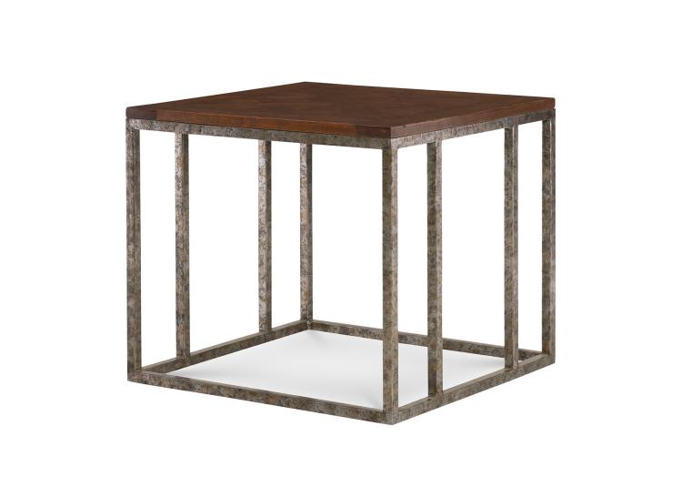 Maitland-Smith  Amon Lamp Table – 28" Wrought Iron Accent Table